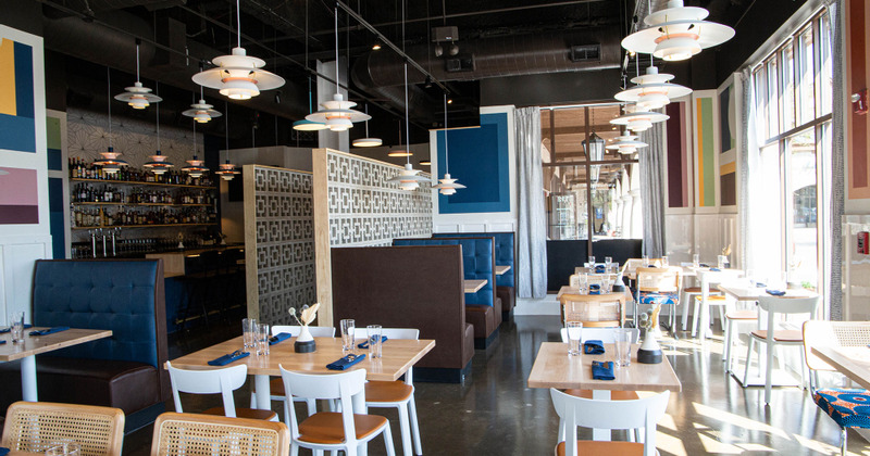 Tables ready for guests