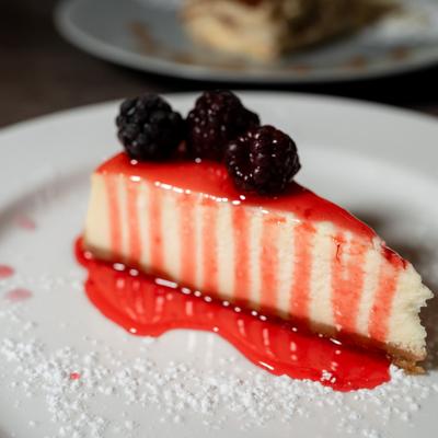 NY cheesecake.