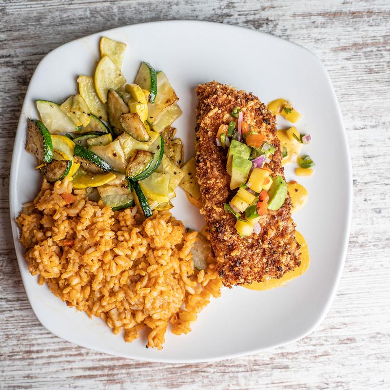 Parmesan Encrusted Mahi photo