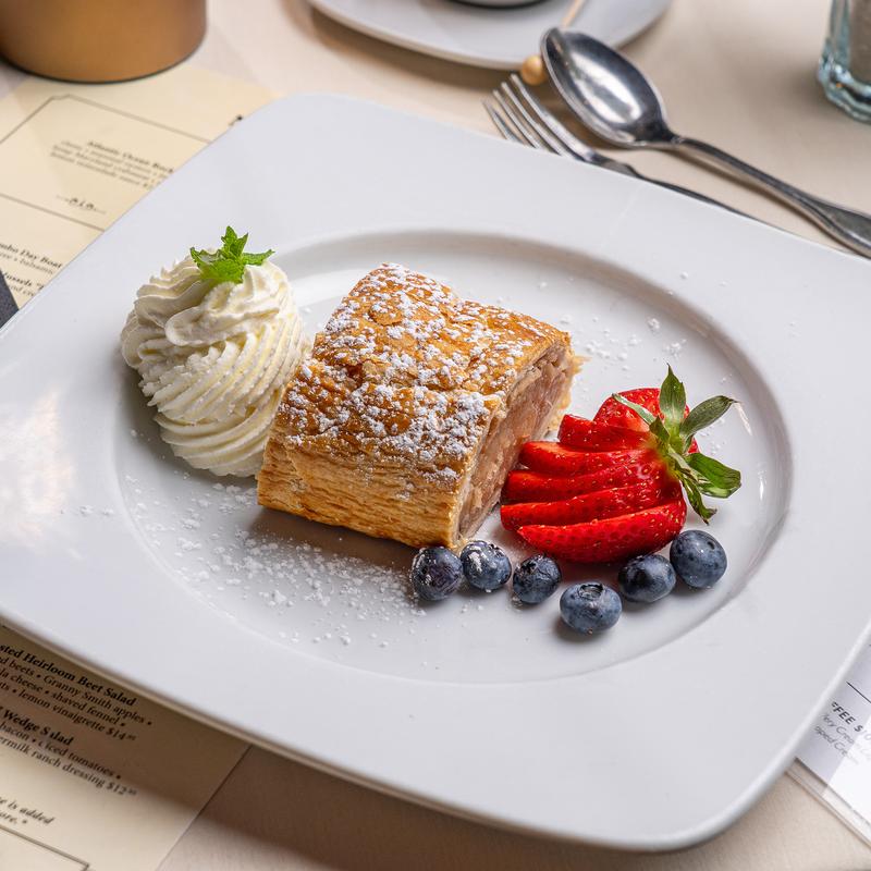 Warm Viennese Apple Strudel photo
