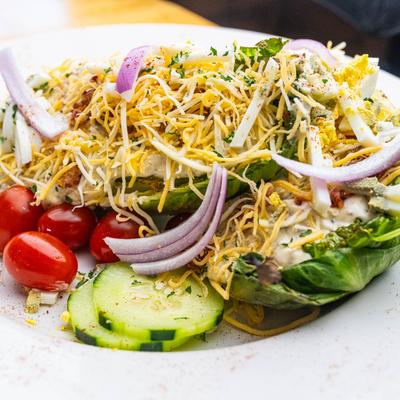 Cabin Wedge Salad.