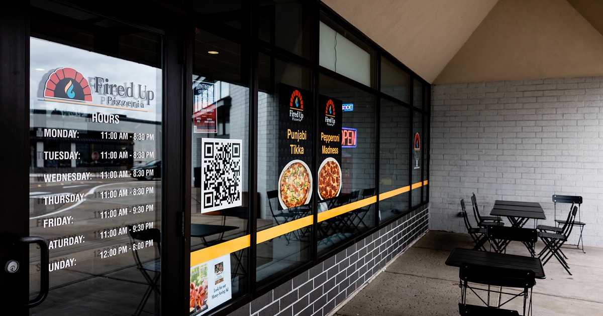 Outdoor seating area