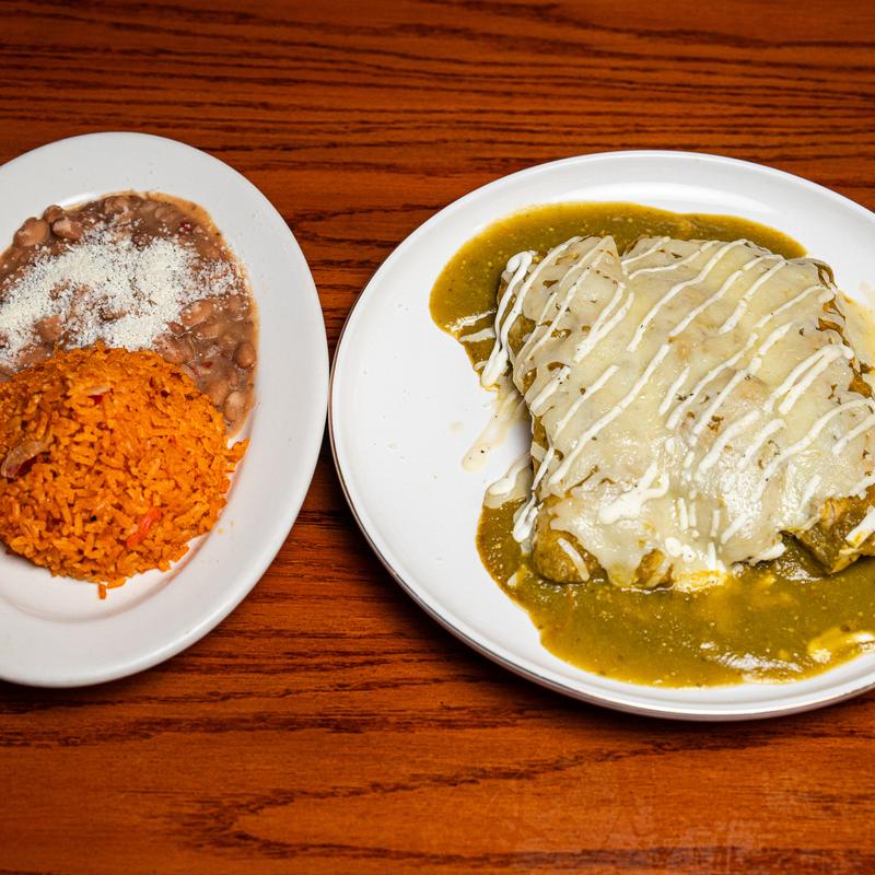 menu item 5 of 8, Enchilada Suizas