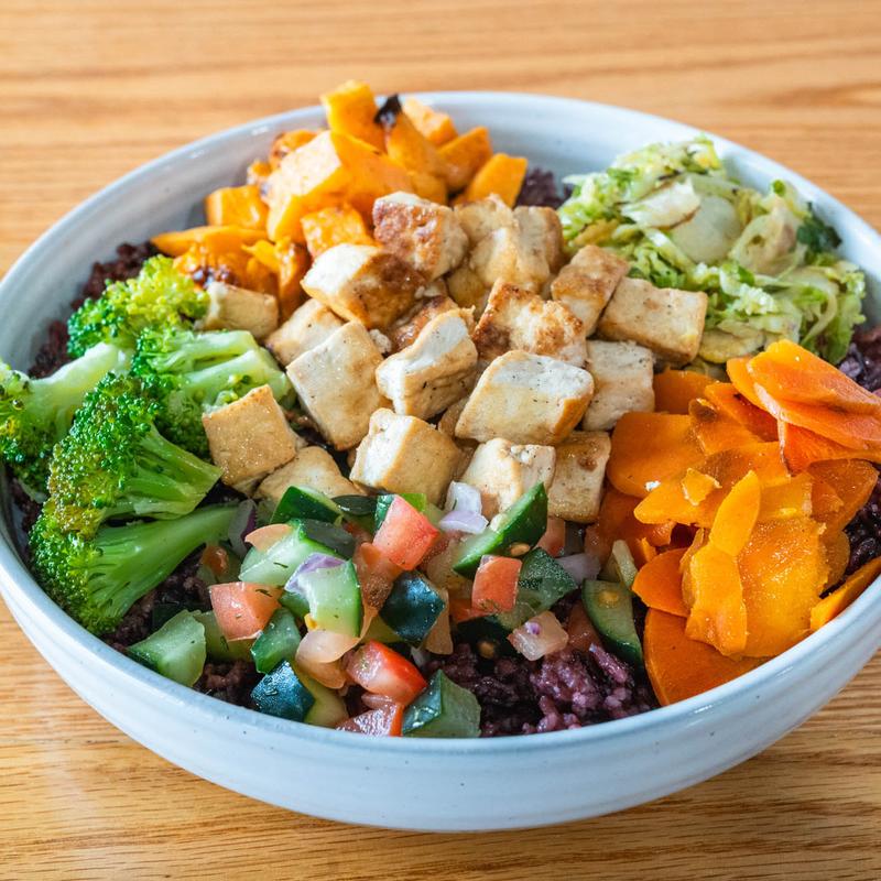 menu item 7 of 12, Organic Tofu Bowl