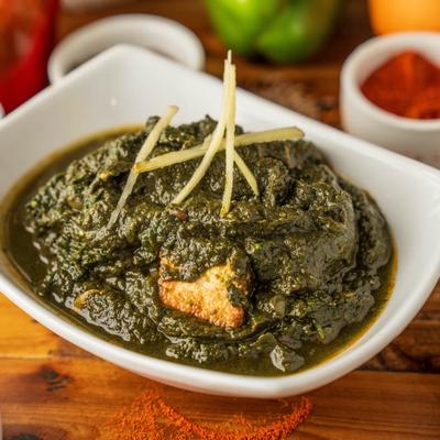 Spinach Paneer.