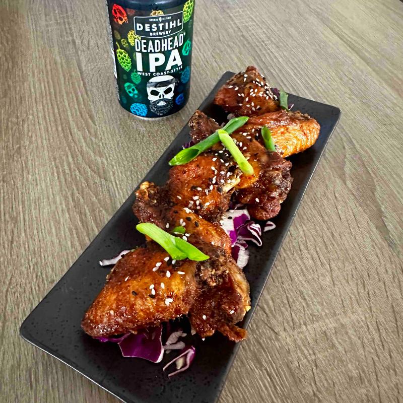 Honey Black Garlic Wings photo
