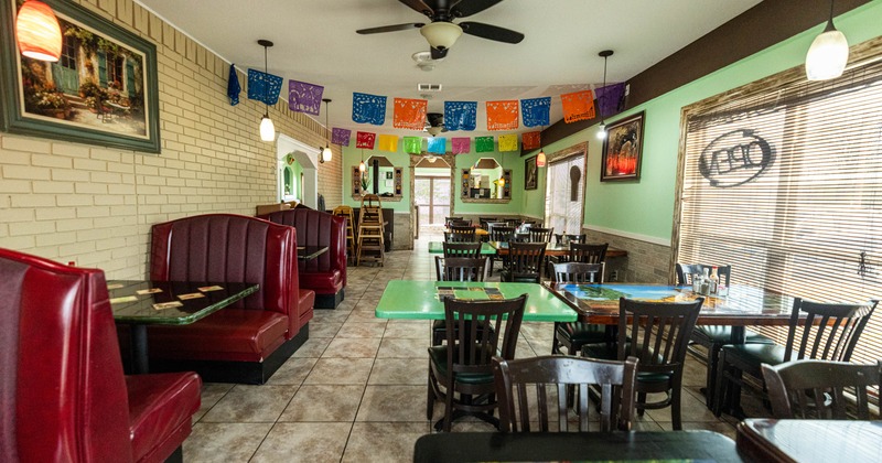 Interior seating area