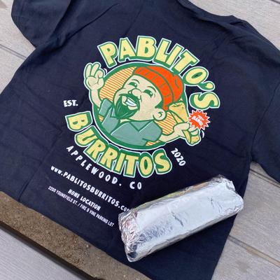 T Shirt with the company logo.