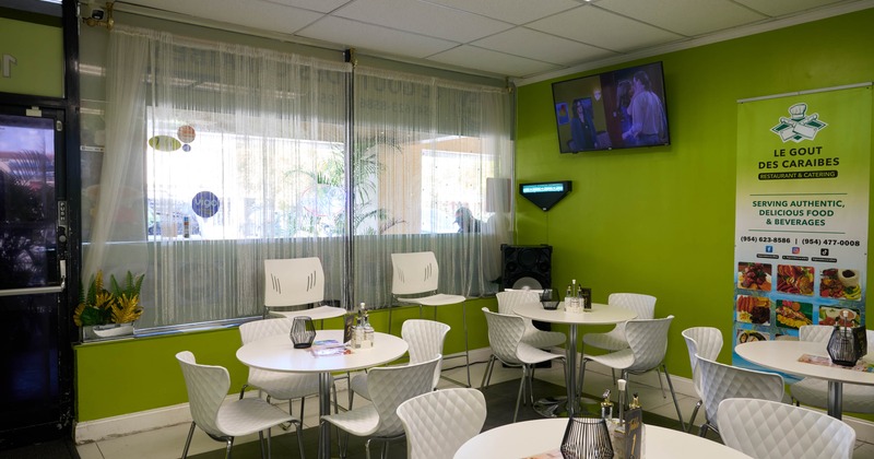 Interior, dining area