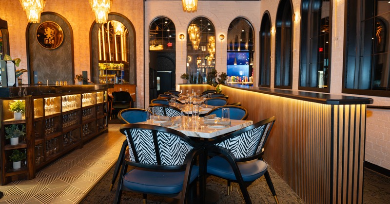 Interior, seating area