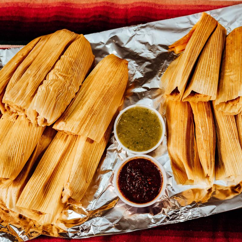 1 Dz Pork Or Chicken Tamales photo