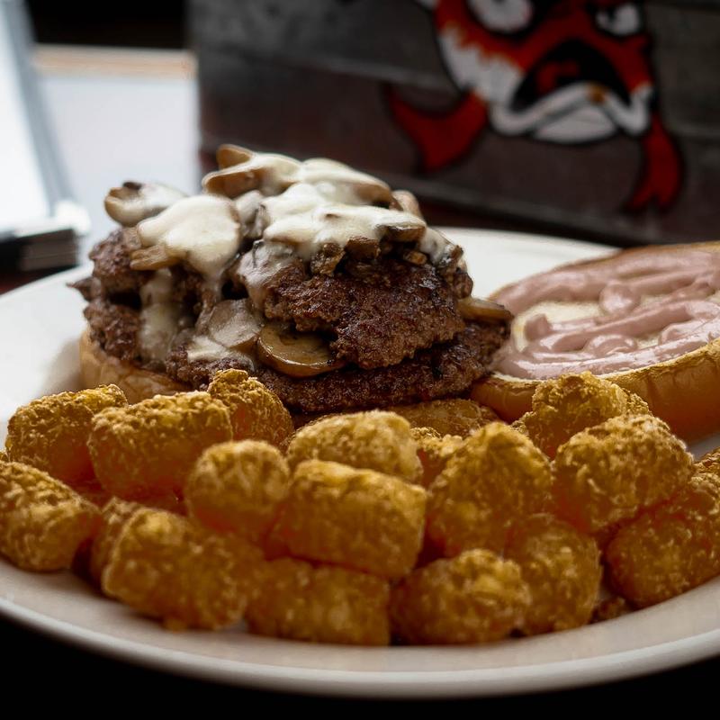 Merlot Mushroom Burger photo