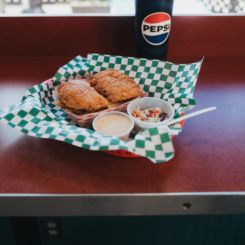 menu item 4 of 13, Salmon & Chips