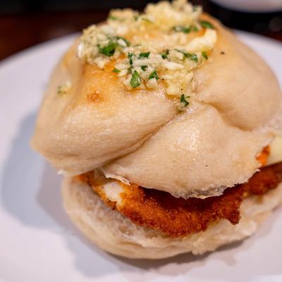 Chicken Parmigiana Slider.