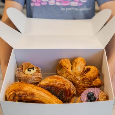 Assorted pastries.