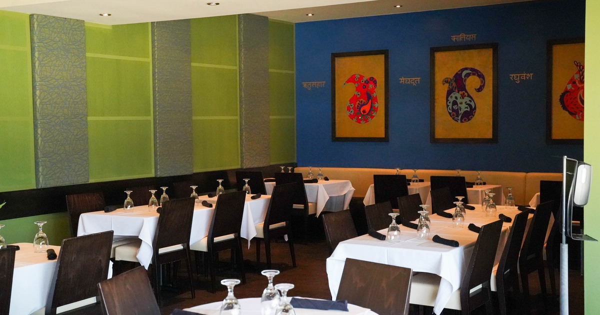 Restaurant interior, dining area