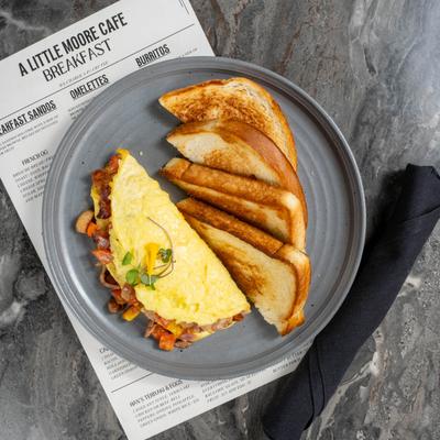 The Grandview omelet breakfast.