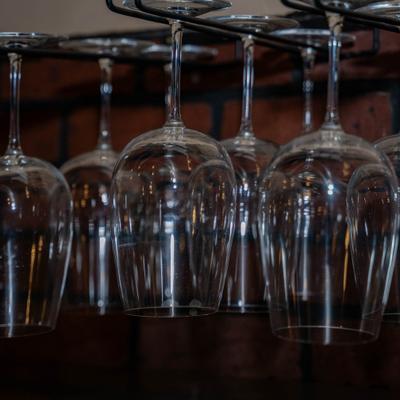 Wine Glasses.
