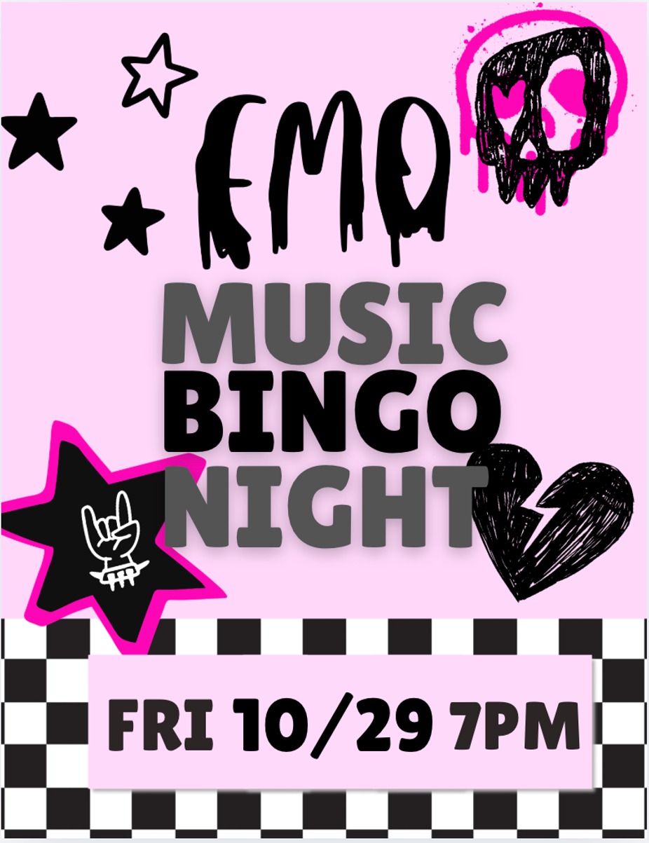 🖤🎃 EMO MUSIC BINGO - Arcadia event photo 13