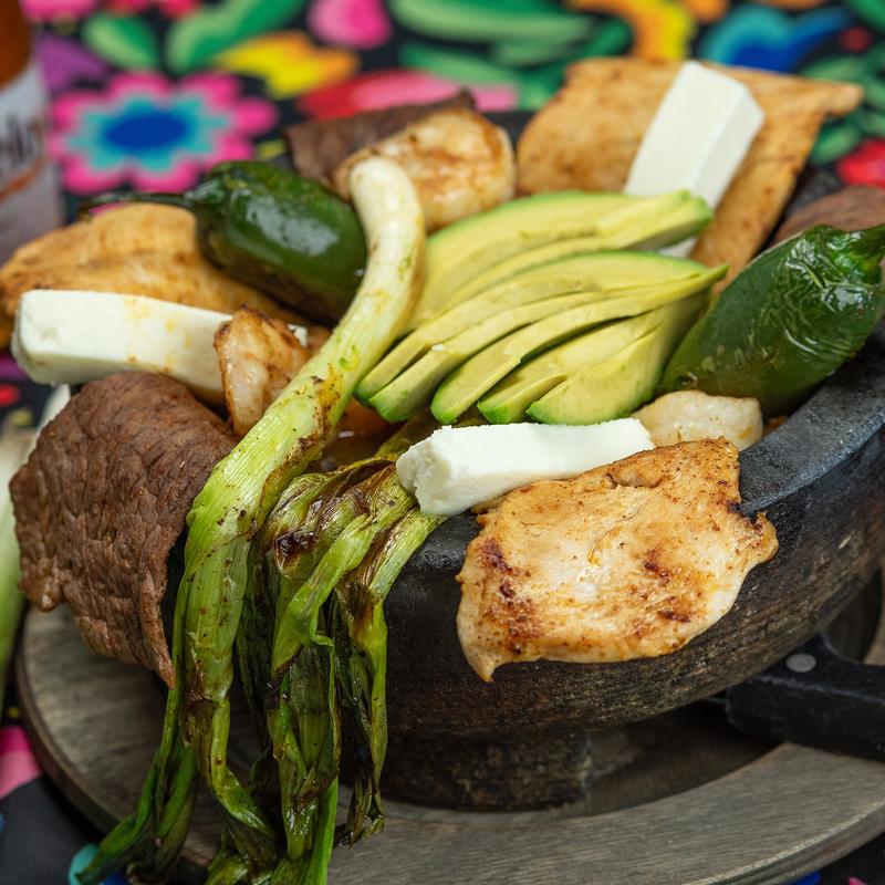 menu item 2 of 9, Molcajete