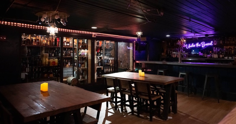 Interior, seating area