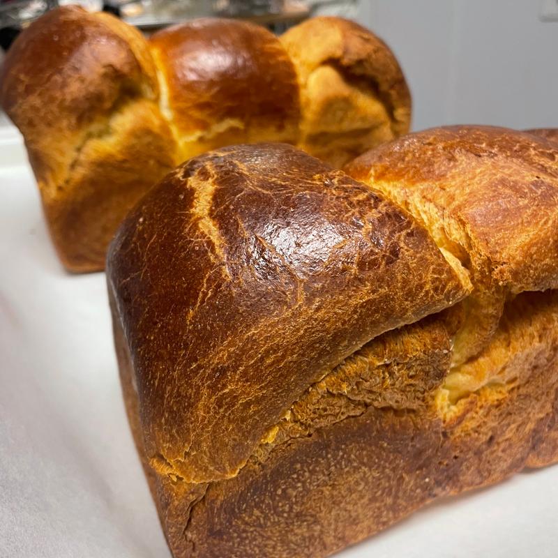 Brioche Loaf - Butter photo