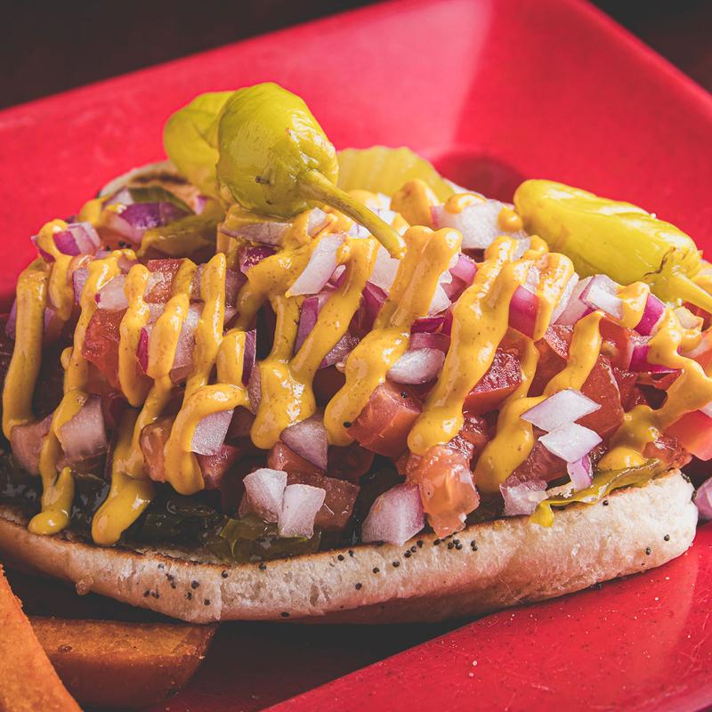 Fork and Knife Hot Dog photo