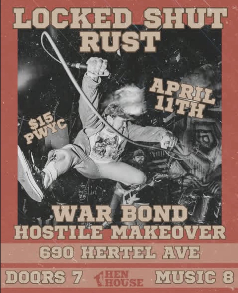 LOCKED SHUT RUST event photo