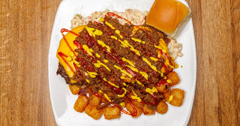 The flat platter meal