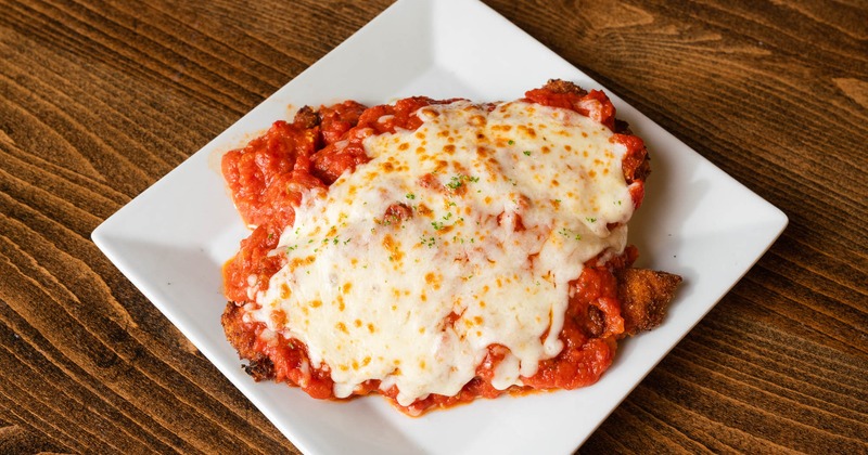 Chicken cutlets, served