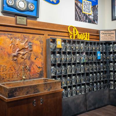 Traditional bierhaus Interior design.