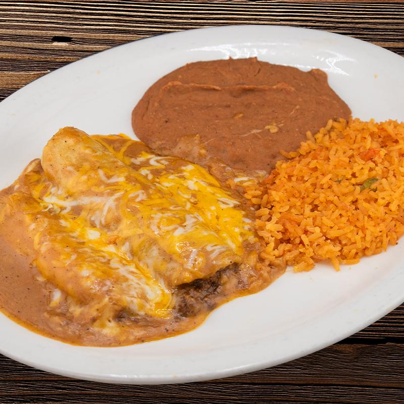 Tamal and Enchilada Plate photo