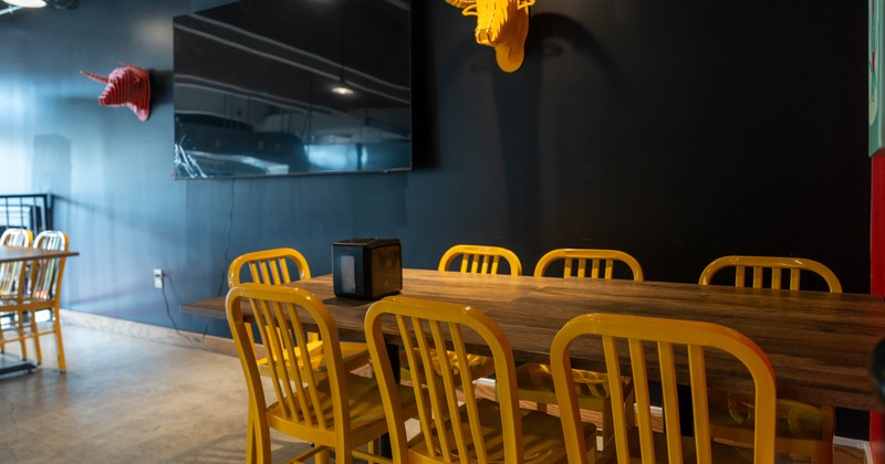 Interior seating space