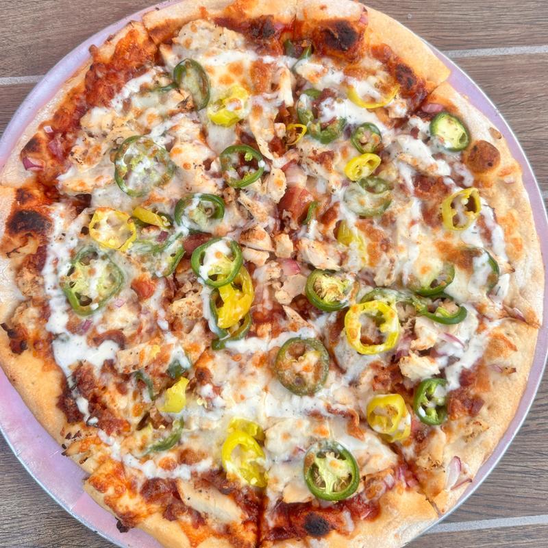 August - The Backyard BBQ Pizza photo
