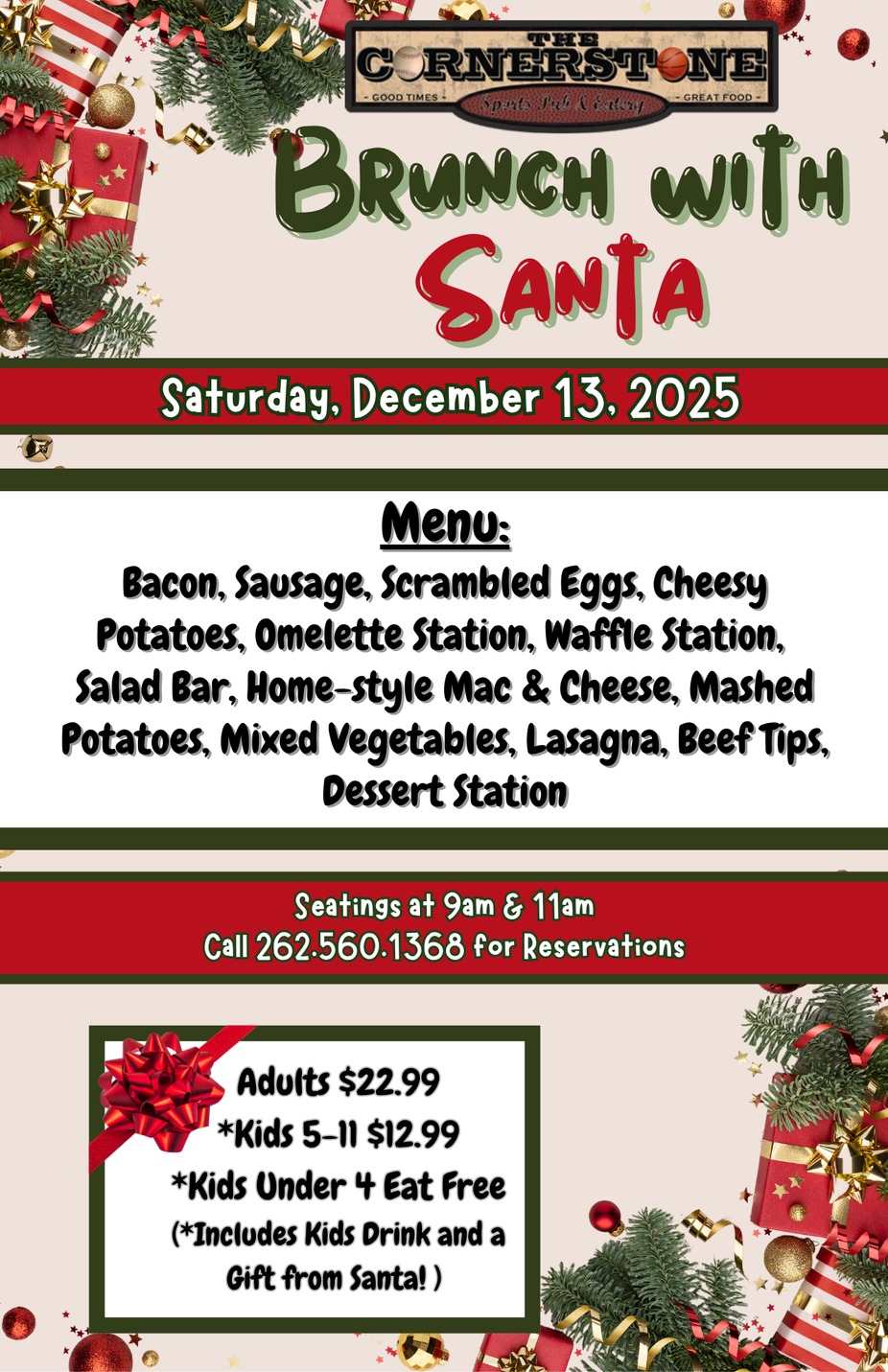 Brunch With Santa!! event photo