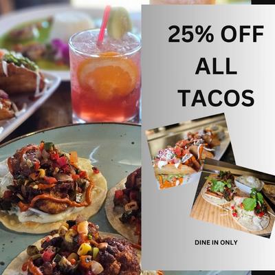 Taco Tuesday specials.