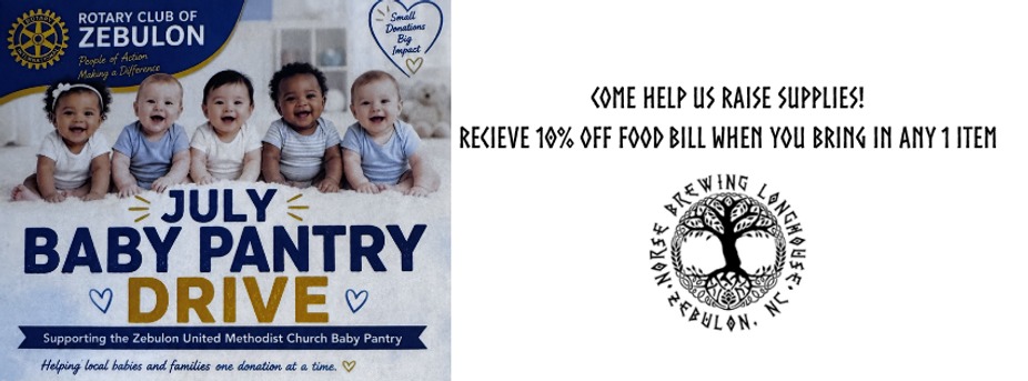 July Baby Pantry event photo
