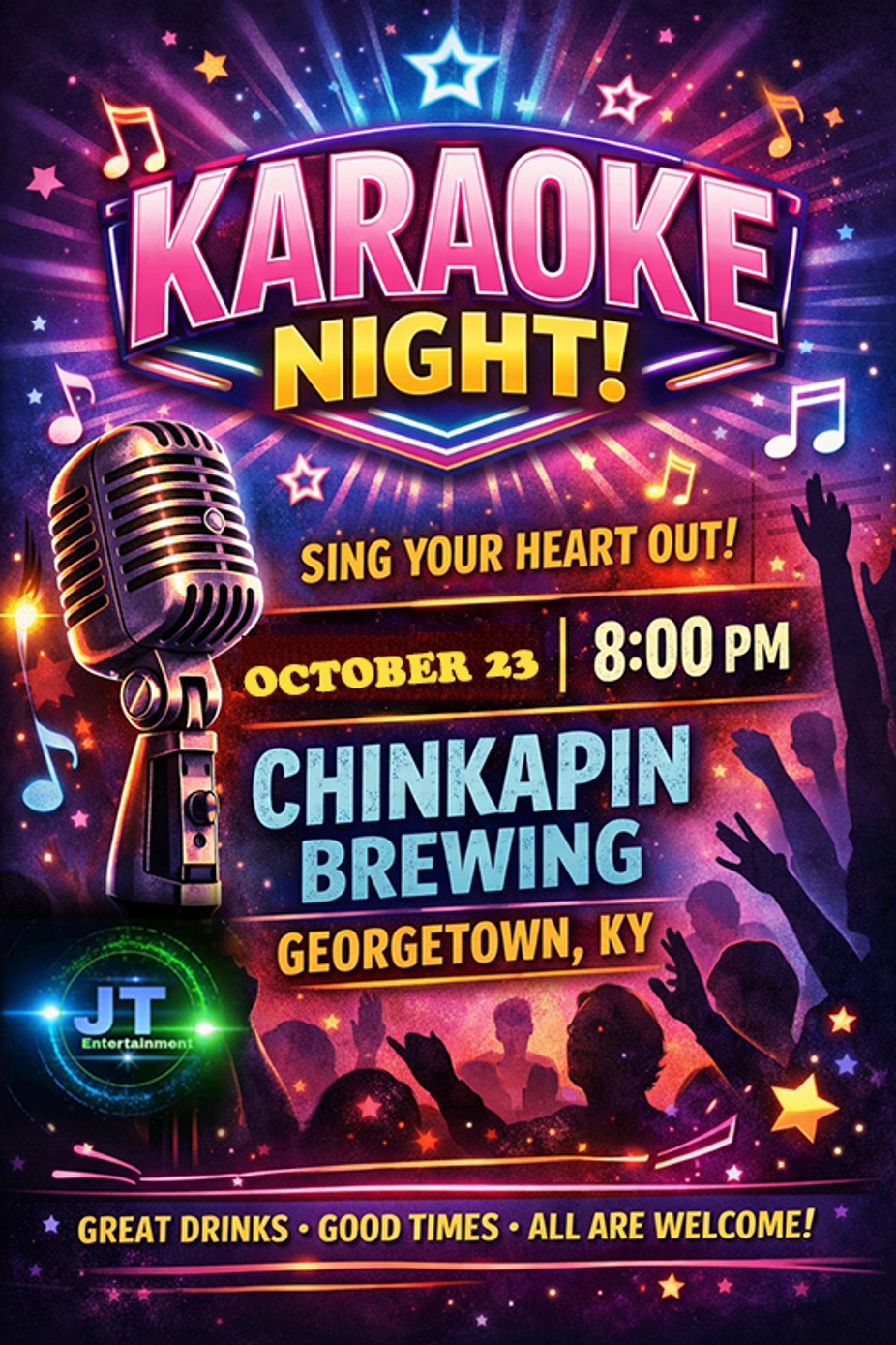 Karaoke with JT Entertainmen, event photo