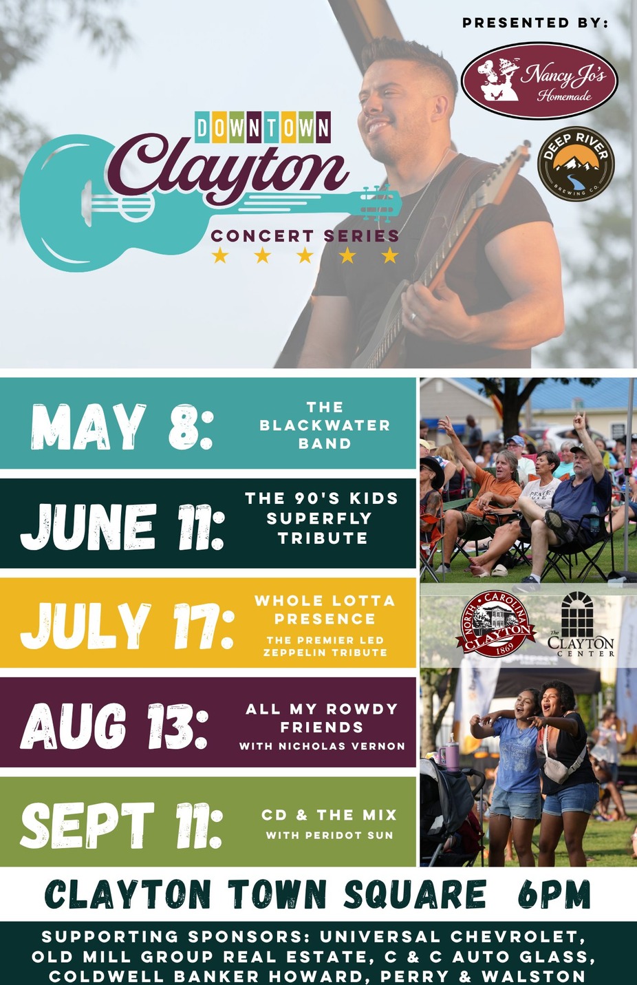 Melanated On The Go! @ Town of Clayton's Concert Series event photo