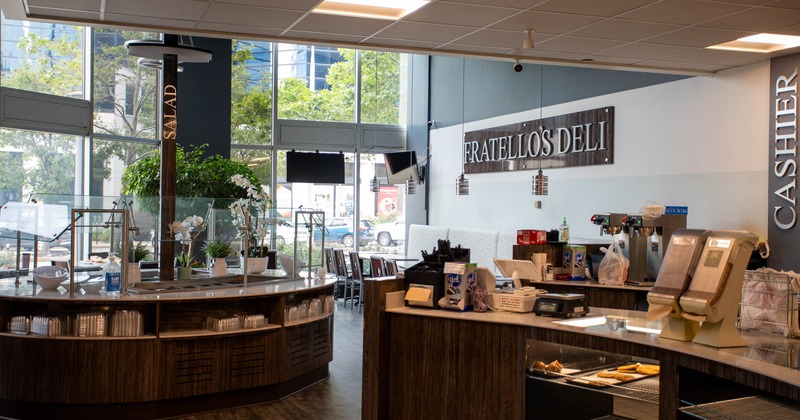 Food and drink counter