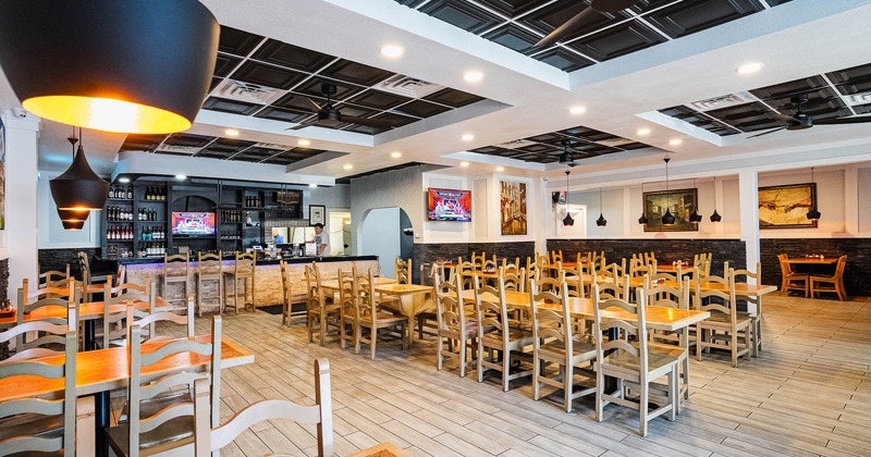 Interior, main dining area