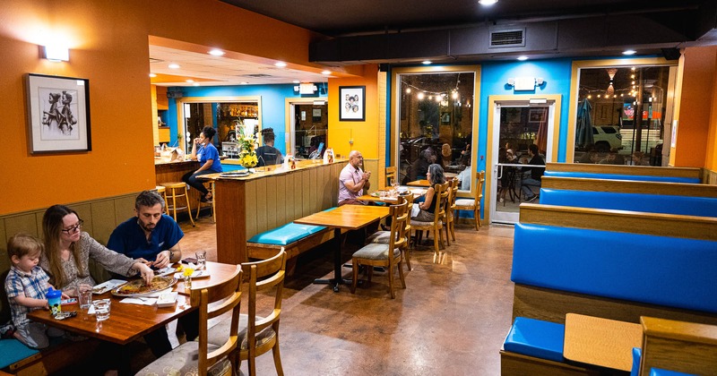 Interior, main seating area