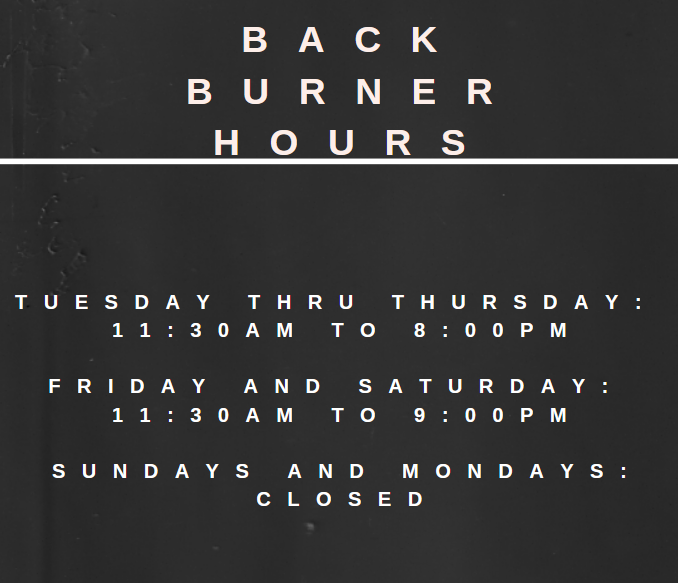 Back Burner Hockessin Corner, Hockessin, DE