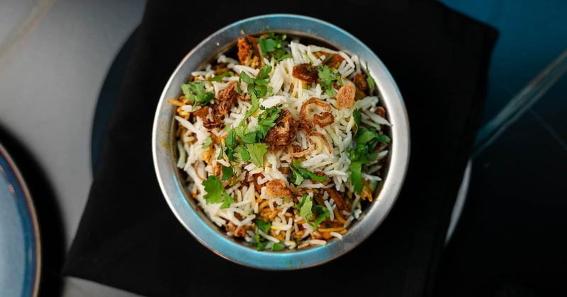 Tikka Dum biryani bowl