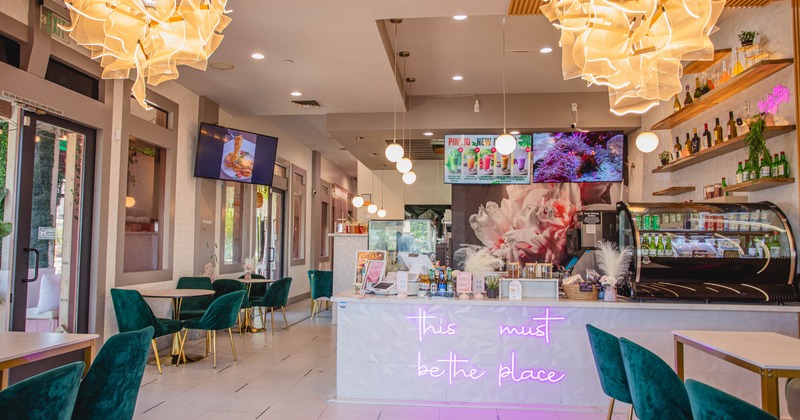 Restaurant interior