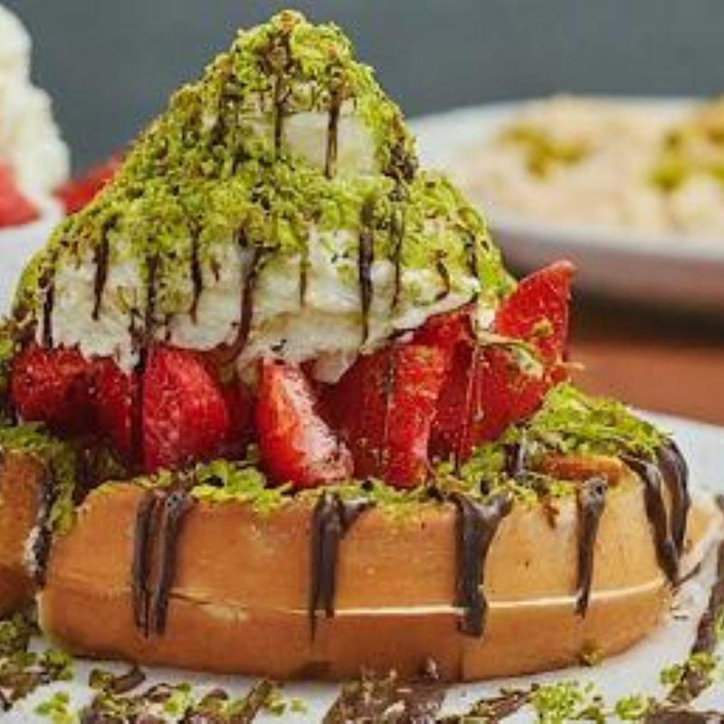 Dubai Chocolate Waffle photo