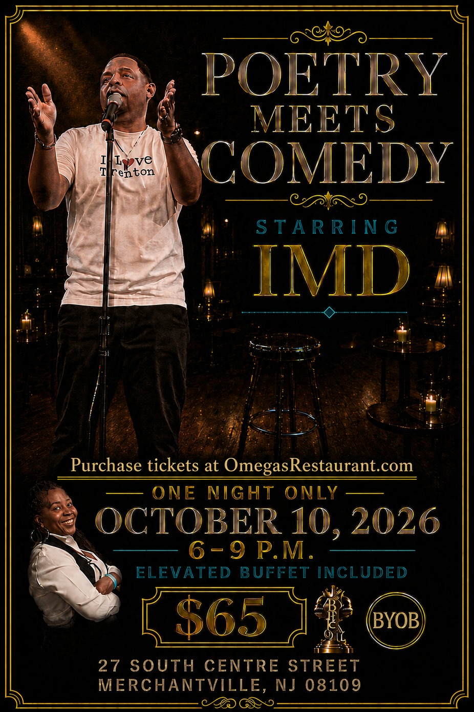 Poetry meets Comedy starring IMD event photo