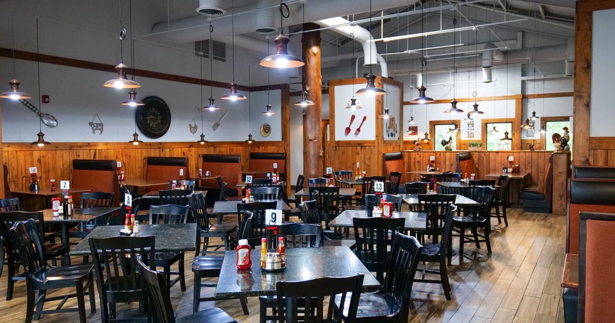 Interior, dining area