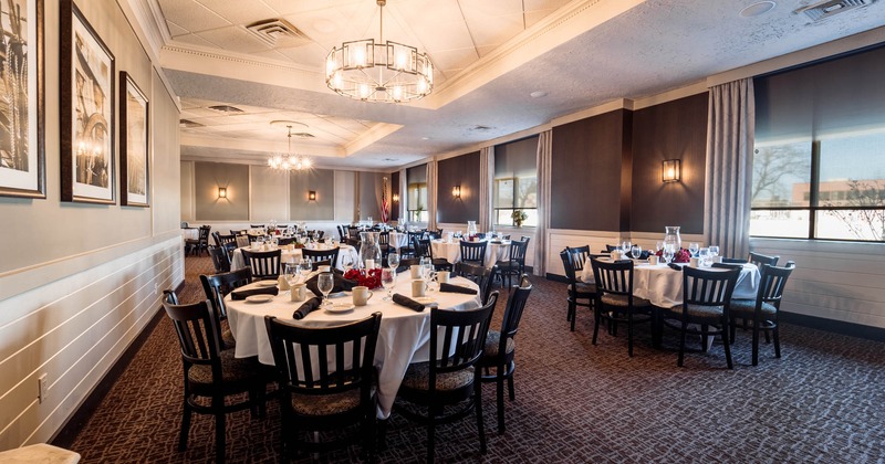 Interior, dining area