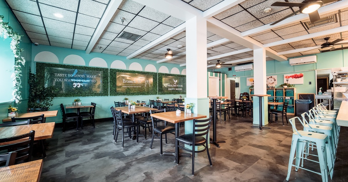 Interior, dining area, dining tables